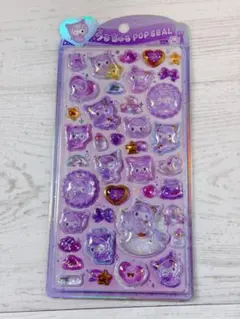 クロミ　うるちゅるポップシール サンリオキャラクターズ