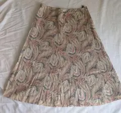 J.CREW ペイズリー柄 フレアスカート サイズ0のサムネイル
