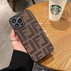 FENDI iPhone X フェンディ― ズッカ スマホケース - メルカリ