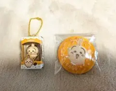 ちいかわうさぎ チョコボックスフィギュア&刺繍缶バッチ
