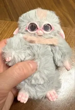 創作人形　サル？宇宙人？　フワフワドール