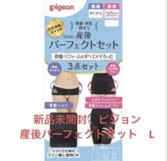 新品　PIGEON ピジョン 産後パーフェクトセット L ブラックのサムネイル