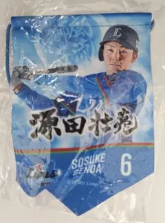 【未開封】埼玉西武ライオンズ 源田壮亮選手 2018 獅子風流 ミニタペストリー