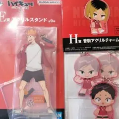 【先着！】ハイキュー 一番くじ アクリルスタンド、アクリルチャーム