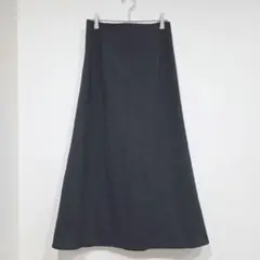 キューティーブロンド　ロングフレアスカート　F　ウエストバックゴム　シンプル