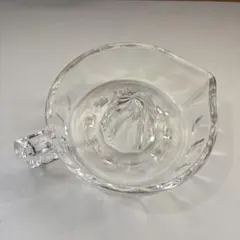 ガラス製ジュース絞り器 透明