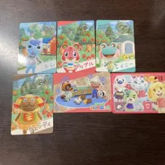 どうぶつの森カード6枚セット