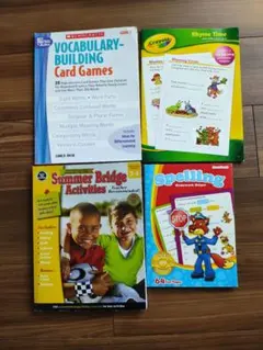 英語学習ワークブック4冊セット Scholastic他