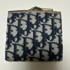 Dior ディオール トロッター柄 がま口コインケース