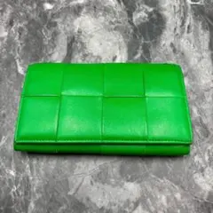 ボッテガヴェネタ カセット マキシ イントレチャート 折り財布 RFID搭載