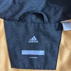 adidas ジャケット 160サイズ 黒/オレンジ