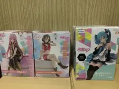 ぬーどるストッパーフィギュア 初音ミク 巡音ルカ MEIKO 3点セット