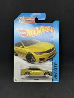 Hot Wheels BMW M4 イエロー