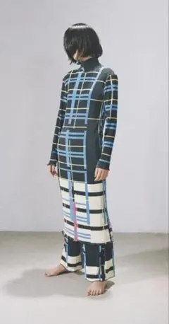 【新品未使用品】ロビンソンチェックのプリーツワンピース