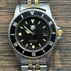 希少◎旧HEUERホイヤープロフェッショナル 200mデイトヴィンテージ