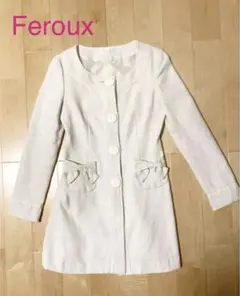 Feroux コート リボン ラメのサムネイル