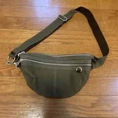 ⭐未使用⭐BAGGY PORT　バギーポート　オリーブグリーンショルダーバッグ BAGGY PORT バギーポート ショルダーバッグ メンズ レディース B5 横型