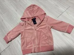 RALPH LAUREN ピンク フード付きパーカー 12M