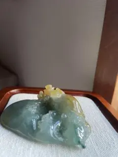 1255 瓢箪 ひょうたん 飾り 置物 石 大理石 水晶 翡翠 ヒスイ - メルカリ