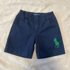 ラルフローレン キッズ ハーフパンツ 100 3T ネイビー ビッグポニー