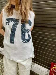 ★ベイクルーズ　プラージュ　ノースリーブ76　ワッフル素材★　 お値下げ♪のサムネイル
