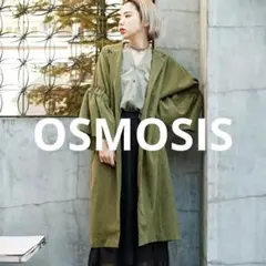 OSMOSIS オズモーシス loaf ギャザースリーブテーラードコート カーキのサムネイル