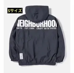 NEIGHBORHOOD 　コーチジャケット　アノラック　トラックジャケット　黒のサムネイル