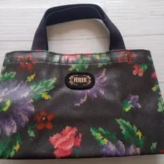 FELIER フラワープリントミニ バッグ