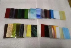 ステンドグラス 見本ガラス　端材　おまとめセットno.10