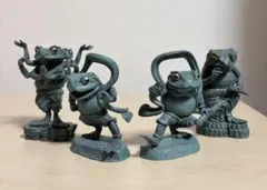 全4種 ART IN GASHAPON カエルの金剛力士像 阿形 吽形 阿吽像 - メルカリ