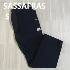 SASSAFRAS ワークパンツ S ブラック