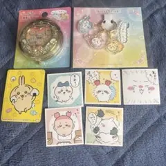 超まじかるちいかわ/超まじかる　コンパクトミラー　3連アクリルチャーム　おまけ付