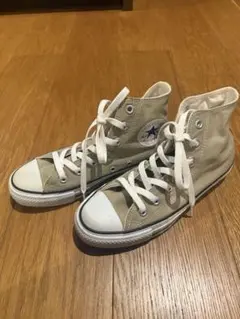 コンバース オールスター ベージュ ハイカット24センチ