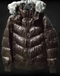 y2k 00s ダウンジャケット ファー 平成 グランジ archive 短丈
