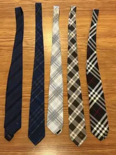 Burberry Black Labelバーバリーブラックレーベル ネクタイ5本