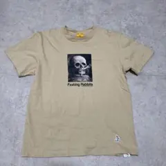 Fxxking Rabbits Tシャツ ベージュ