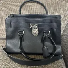 Michael Kors 2way ハンドバッグ ブラックのサムネイル