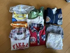 子供服 95センチ (アウター1枚、長袖4枚、半袖4枚、半ズボン2枚、計11点)のサムネイル