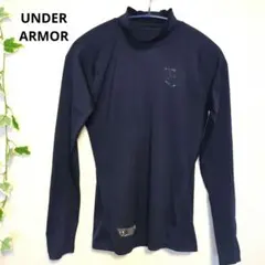 アンダーアーマー  ハイネックTシャツ スポーツ、エクササイズ  ネイビー