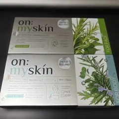 on: my skin ハーブピーリング フェイス用 ボディ用 新品未開封