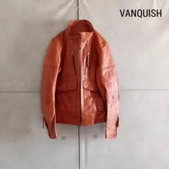 VANQUISH ヴァンキッシュ　レザージャケット　牛革　X1813