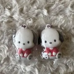 ふわわフロッキーマスコット　サンリオ　ポチャッコ　ガチャガチャ