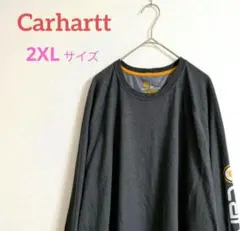 Carhartt 長袖カットソー 2XL グレーのサムネイル