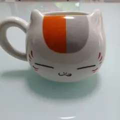 2.夏目友人帳　ニャンコ先生かふぇ　顔型マグカップ　～かふぇはじめました～