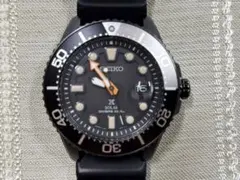 SEIKO セイコー プロスペックス ソーラー ダイバー ブラック 新品バンド付