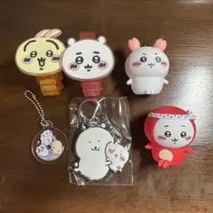ちいかわ うさぎ ソフビ ライトブレス キーホルダー 6点 まとめ売り