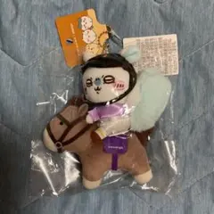 MINISO限定 ちいかわ 馬術 マスコット ぬいぐるみ モモンガ