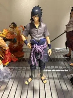 一番くじNARUTOナルト疾風伝　紡がれる火の意志B賞うちはサスケ輪廻眼＆写輪眼のサムネイル