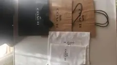 コーチ紙袋+おまけ2枚