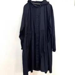 EVEX by KRIZIA/44 XL 撥水加工/レインコート/ネイビー/軽量のサムネイル